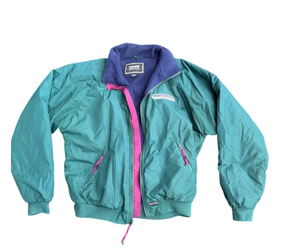 80s Vintage Sierra Sport Bomber Style Jacket Size Large